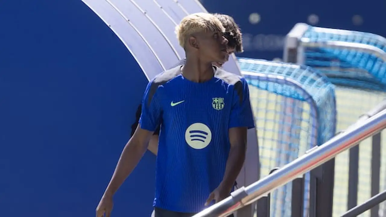 تفسير غياب يامال عن تدريبات برشلونة قبل مواجهة الأسبوع